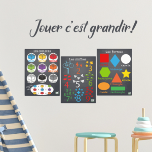 Les FORMES, CHIFFRES et COULEURS