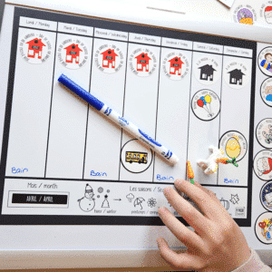 Ensemble de planification pratique MA SEMAINE AUTONOME