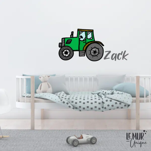 Tracteur avec ou sans prénom