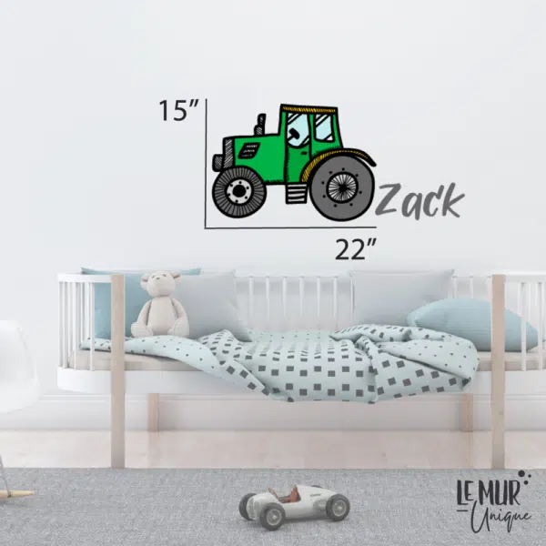 Tracteur avec ou sans prénom – Image 2