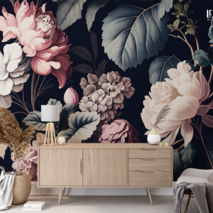 Doux moment floral ton froids ou chauds