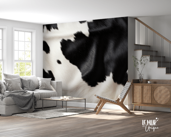 Douceur animal - Motif peau de vache